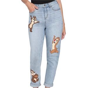 Disney Chip 'N' Dale Mom Jeans